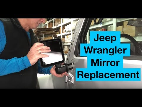 Jeep Wrangler Mirror Replacement 2007-2017