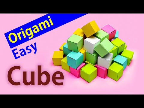 Origami Transformation Magic Cube Easy