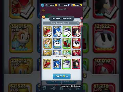 SEGA Heroes : Final boss fight against Dremagen (Stage 210)