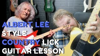 Video thumbnail for Hot Albert Lee Style Country Guitar Lick Lesson - Levi Clay by Levi Clay