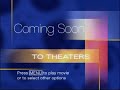 Coming Soon To Theaters 1999 2006 DVD Quality Press MENU Variant