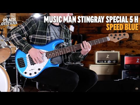 Music Man StingRay Special Collection | StingRay 5-String H - Speed Blue image 12
