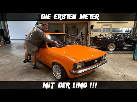 Erstmal Zündung !!! | Die ersten Meter mit 2.7L in dem Kadett !!! | Klappt wirklich alles?!….