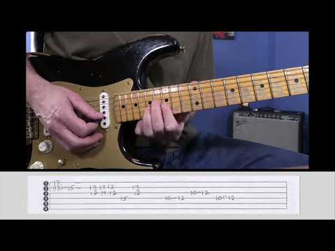 Jimi Hendrix - The Wind Cries Mary - Solo (lesson with tab)