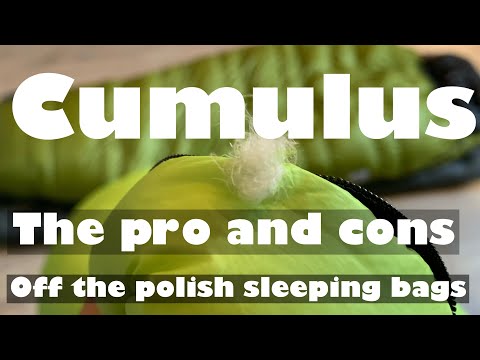 Cumulus sleeping bags xlite 400, lite line 400
