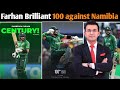 Sahibzada Farhan Brilliant 100 Against Namibia Today Farhan Century T20 World Cup 2026