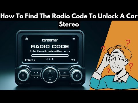 How to Find Your Car Radio Code & Unlock Your Stereo!