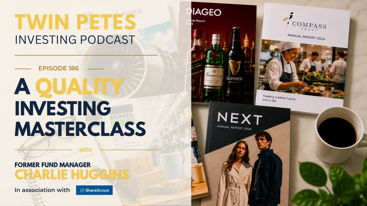 Thumbnail for A QUALITY INVESTING MASTERCLASS with former FUND MANAGER, CHARLIE HUGGINS