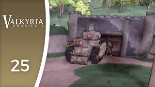 A tank guards the passage - Let's Play Valkyria Chronicles #25