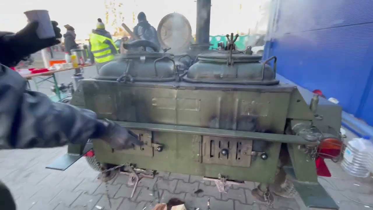 Cocinar para los refugiados ucranianos en Polonia
