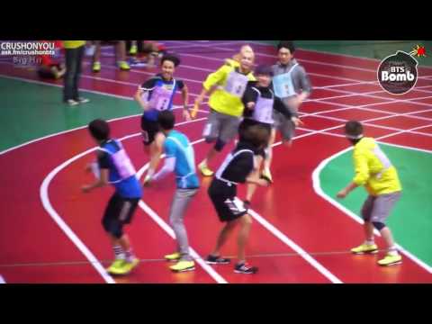 [POLSKIE NAPISY] 150929 a 400 meter relay race @ ISAC (Bangtan Bomb)