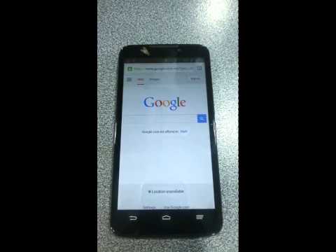 ZTE screen fault blink