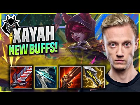 REKKLES DESTROYING WITH XAYAH IN SOLOQ! - G2 Rekkles Plays Xayah ADC vs Aphelios! | Patch 11.15