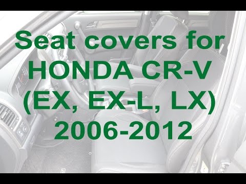 Seat covers for HONDA CR-V (EX, EX L, LX) 2006 2012 from MW-Brothers