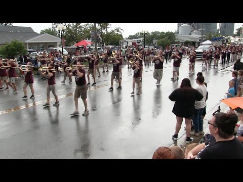 Kalida High School Band and Alumni Band - Pioneer Days Parade 2022