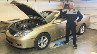 2002-2006 Lexus ES300 ES330 Cabin Air Filter Inspection And Replacement Instructions