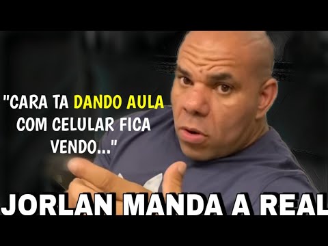JORLAN MANDANDO A REAL P/ PROF DA ACADEMIA