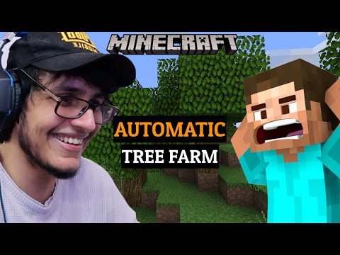 Live Insaan - I Made an Automatic Tree Farm in Minecraft