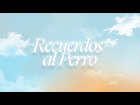 11. RECUERDOS AL PERRO - La Pantera (Lyric Video) | UNA SEMANA INCREÍBLE