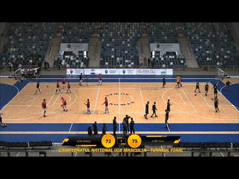 LOCURILE 7-8 CN U18 M: SCM OHMA Timisoara - U-BT Cluj-Napoca