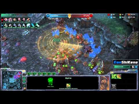 Life vs Sea ZvT StarCraft 2 EonShiKeno