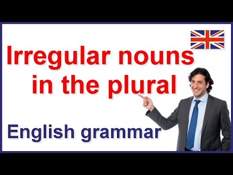 複数形の不規則名詞|英文法のルール (Irregular nouns in the plural | English grammar rules)