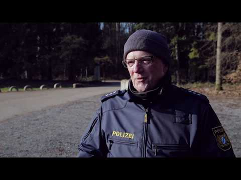 Police dog "Bruno" in training