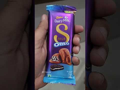 My Daughter's Favourite Cadbury Dairy Milk Silk Oreo Chocolate 🍫 Price Rs 85