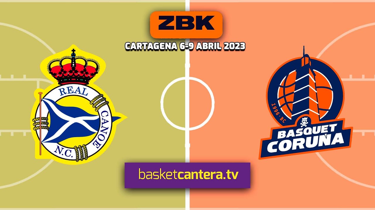 U16F.  REAL CANOE vs BASKET CORUÑA.-  Torneo QL Sport ZBK Cadete Fem. Cartagena 2023