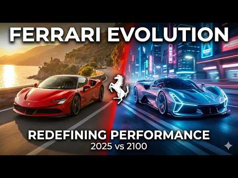 Ferrari Evolution 2025–2100 | Redefining Speed, Power, and Luxury