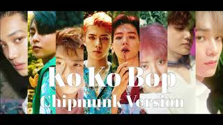 Download lagu EXO - Ko Ko Bop [Chipmunk Version] mp3