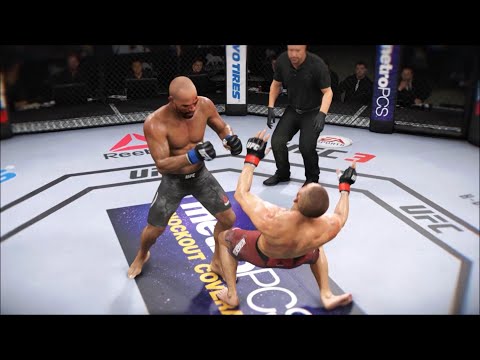 Khabib vs. David Branch (EA Sports UFC 3) - K1 Rules