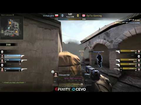OpTic Gaming m1xwell vs Virtus.Pro|3 kills with glock 18/USP-S