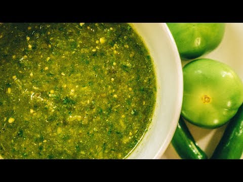 Salsa Verde Mexicana | Receta De Como Preparar Salsa Casera
