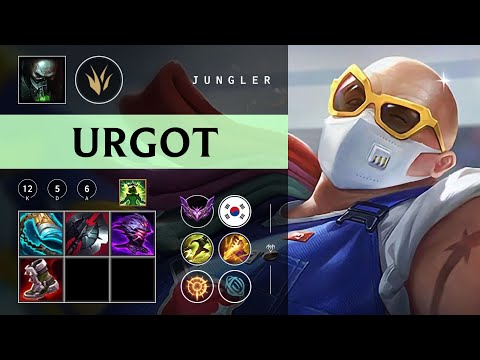 Urgot Jungle vs Rek'Sai - KR Master Patch 26.02