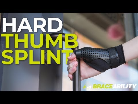Thumb Splint Walmart