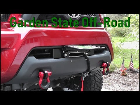 Toyota Tacoma Hidden Winch Mount