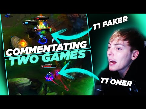 LS | Commentating TWO GAMES at the SAME TIME *WORLDS EUW BOOTCAMP*