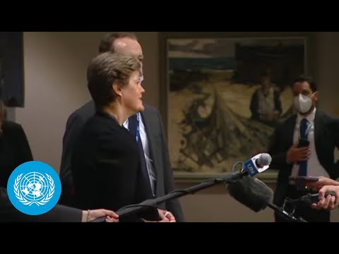 United Kingdom on Libya and Ethiopia - Security Council Media Stakeout (30 Sep 2021)