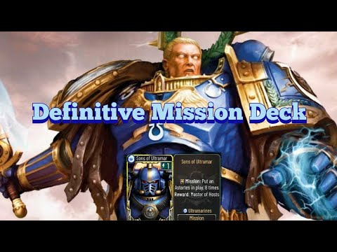 Horus Heresy Legions Roboute Guilliman Definitive Mission Deck