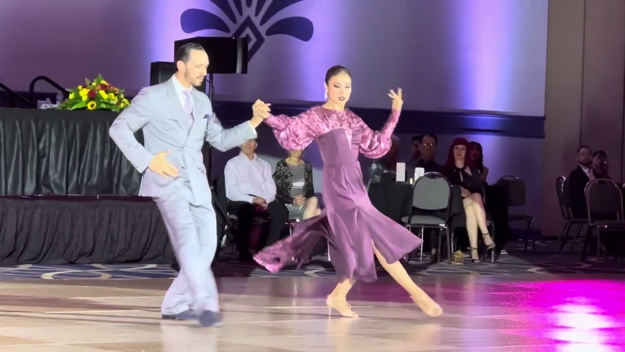 Cristian López & Naoko Tsutsumizaki. 2023 Las Vegas Tango Festival. Sept 8, 2023