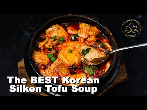A MELHOR sopa coreana de tofu de seda | Receita autêntica de sopa de tofu coreana