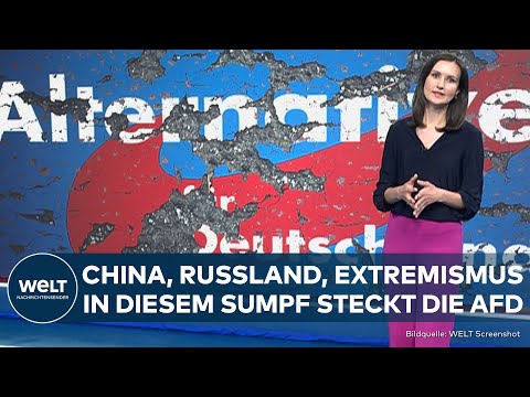 DEUTSCHLAND: Spionage, China, Russland, Rechtsextremismus - das ist der Sumpf der AfD!