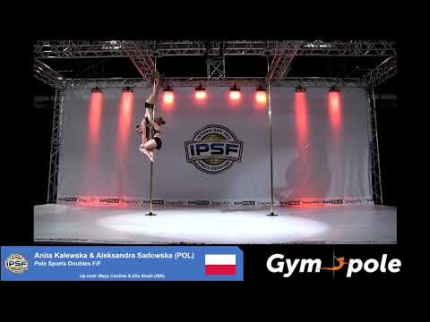 WPSC19 - Pole Sports - Senior Doubles F/F - Anita Kalewska & Aleksandra Sadowska - Poland