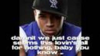 Chris Brown- Heart Aint A Brain With Lyrics