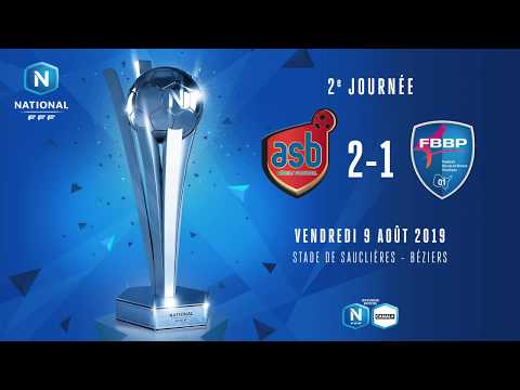 J2: AS Béziers - F. Bourg en Bresse Péronnas 01 (2-1),  le résumé I National FFF 2019-2020