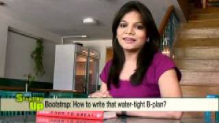 Starting Up - Bootstrap - How to write that water-tight B-plan