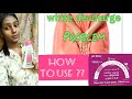 Can I use Vwash plus how to use in*Tamil*/white discharge time la? Is it good??