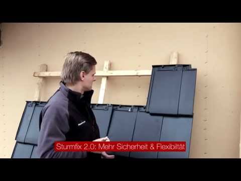 Koramic Dachlösungen - Windsogsicherung Sturmfix 2.0