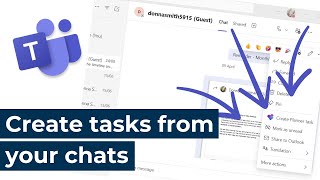 Microsoft Teams - Create tasks from chat messages